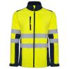 HI-VIS,Softshell de înaltă vizibilitate,WORKWEAR Bărbat ANTARES