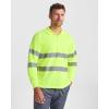 HI-VIS,Tricouri polo de înaltă vizibilitate,WORKWEAR Bărbat POLARIS L/S