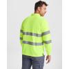 HI-VIS,Tricouri polo de înaltă vizibilitate,WORKWEAR Bărbat POLARIS L/S