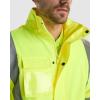 HI-VIS,Parka cu vizibilitate ridicată,WORKWEAR Bărbat MERAK