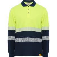HI-VIS,Tricouri polo de înaltă vizibilitate,WORKWEAR Unisex VEGA LS